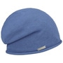 Rolled Edge Beanie by Seeberger blue