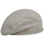 Rolled Edge Beret by Seeberger light grey