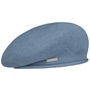 Rolled Edge Beret by Seeberger blue