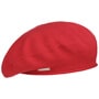 Rolled Edge Beret by Seeberger red