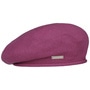 Rolled Edge Beret by Seeberger violet