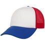 Tricoloured Rapper Cap blue