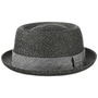 Robstown Toyo Pork Pie Hat by Stetson anthracite