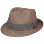 Reidton Toyo Trilby Straw Hat by Stetson oldrose