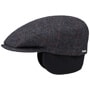 Kent Wool Ivy Cap with Earflaps by Stetson anthracite
