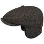 Hatteras Donegal Earflaps Cap by Stetson anthracite-grey