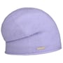 Rolled Edge Cashmere Beanie by Seeberger lilac