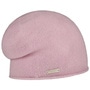 Rolled Edge Cashmere Beanie by Seeberger rose