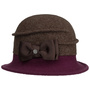 Oretka Milled Wool Hat by Lierys brown