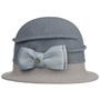 Oretka Milled Wool Hat by Lierys blue-grey