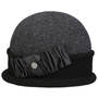 Oretka Toque Milled Wool Hat by Lierys anthracite
