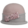 Oretka Toque Milled Wool Hat by Lierys rose
