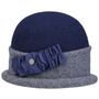 Oretka Toque Milled Wool Hat by Lierys blue