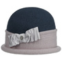 Oretka Toque Milled Wool Hat by Lierys petrol blue