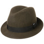 Kids Wool Felt Trilby Hat by Lipodo olive