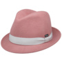 Kids Wool Felt Trilby Hat by Lipodo rose