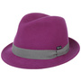 Kids Wool Felt Trilby Hat by Lipodo fuchsia