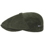 8 Panel Cordial Flat Cap by Lipodo olive