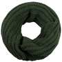 Jil Knit Snood by Lierys dark green
