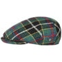 Harris Tweed Flat Cap by Lierys green