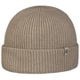 Cuffed Beanie with Cashmere by Roeckl oatmeal
