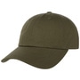 Low Profile Cotton Strapback Cap olive