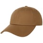 Low Profile Cotton Strapback Cap dark beige