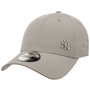 9Forty NY Yankees Strapback Cap by New Era light grey