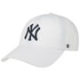 Yankees CleanUp Strapback Cap by 47 Brand white-navy