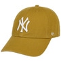 Yankees CleanUp Strapback Cap by 47 Brand yellow