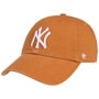 Yankees CleanUp Strapback Cap by 47 Brand orange
