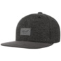 Suede 6 Panel Snapback Cap by Reell anthracite