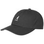Washed Dad Hat Baseball Cap by Kangol black