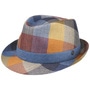 Payato Checks Trilby Linen Hat by Lierys mixed colours