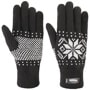 Snowflake Thinsulate Gloves by Lipodo black