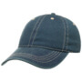 Washed Denim Baseball Cap by Lipodo blue