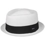 Amatillo White Pork Pie Straw Hat by Lipodo white