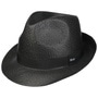 Black City Trilby Hat by Lipodo black
