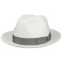 Black Trim Small Panama Hat by Borsalino nature-grey