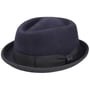 Gratus Pork Pie Felt Hat by Lipodo navy