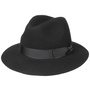 New York Traveller Felt Hat by Lipodo black