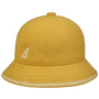 Stripe Casual Slouch Hat by Kangol yellow
