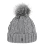 Cable Knit Hat with Cuff by McBURN grey