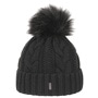 Cable Knit Hat with Cuff by McBURN black