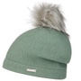 Tamisa Milled Wool Hat by Seeberger green