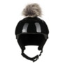 Luxury Pompom Helmet Sticker by Eisbär grey
