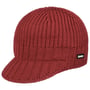 Paulo Knit Hat by Eisbär dark red