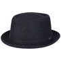 Wool Pork Pie Hat by Stetson navy