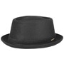 Wool Pork Pie Hat by Stetson black