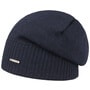 Wool Merino Oversize Beanie by Stetson navy
